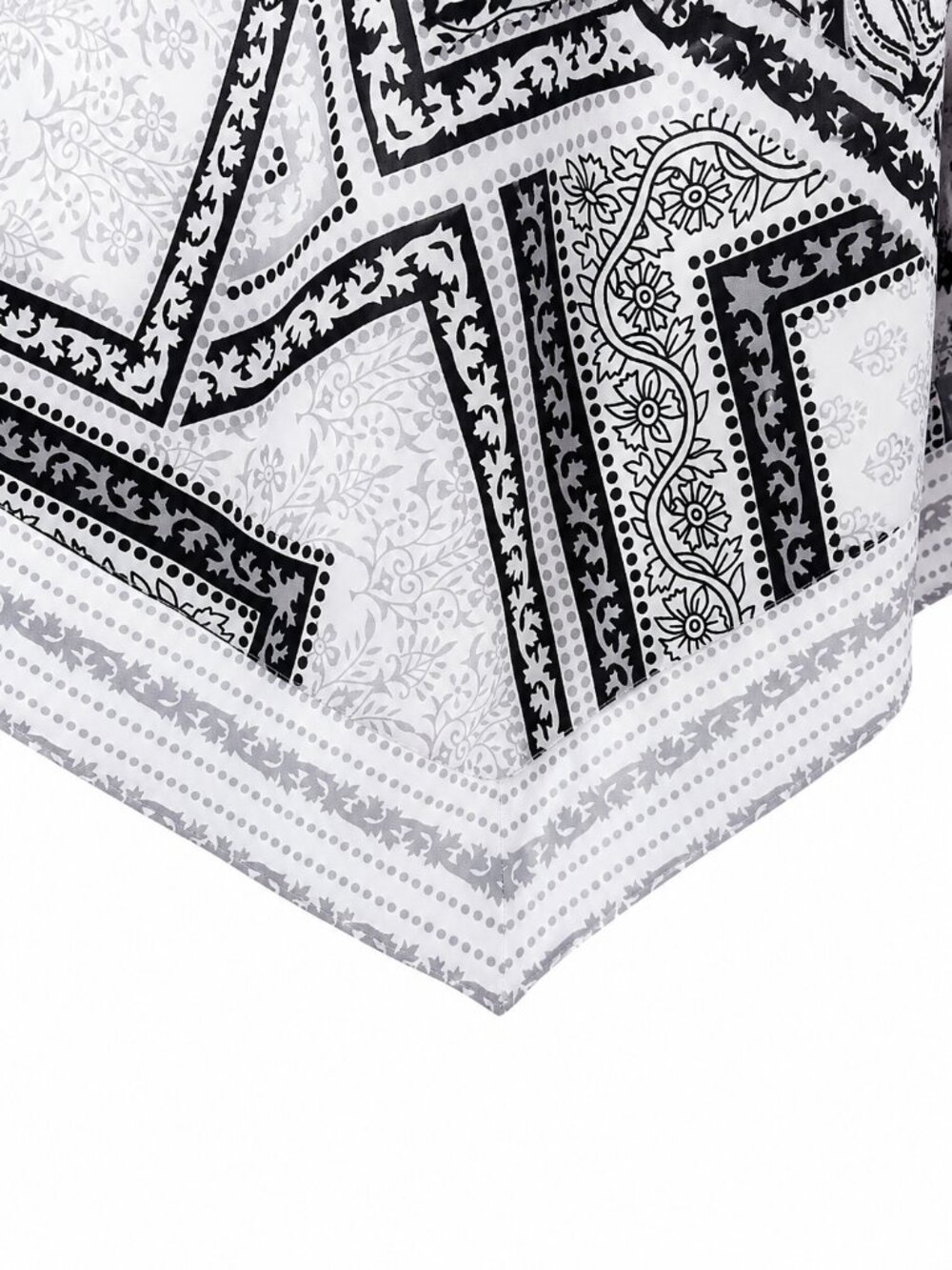 INC International Concepts Sequin Trim Handkerchief Hem Dress M - 1005 - Picture 6 of 8